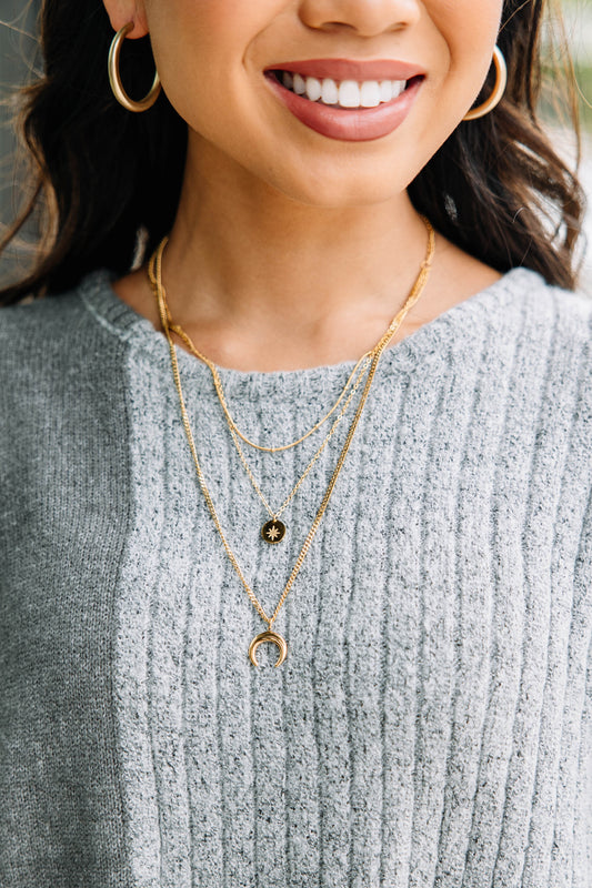 It's All Love Gold Layered Necklace